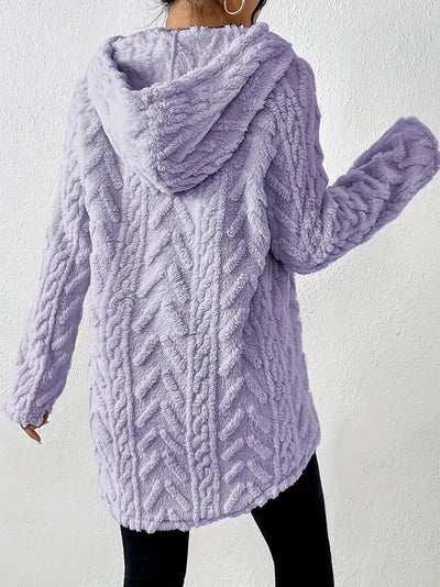 Casual Hoodie Męski - Ciepła i Wygodna Bluza z Kapturem na Zimę
