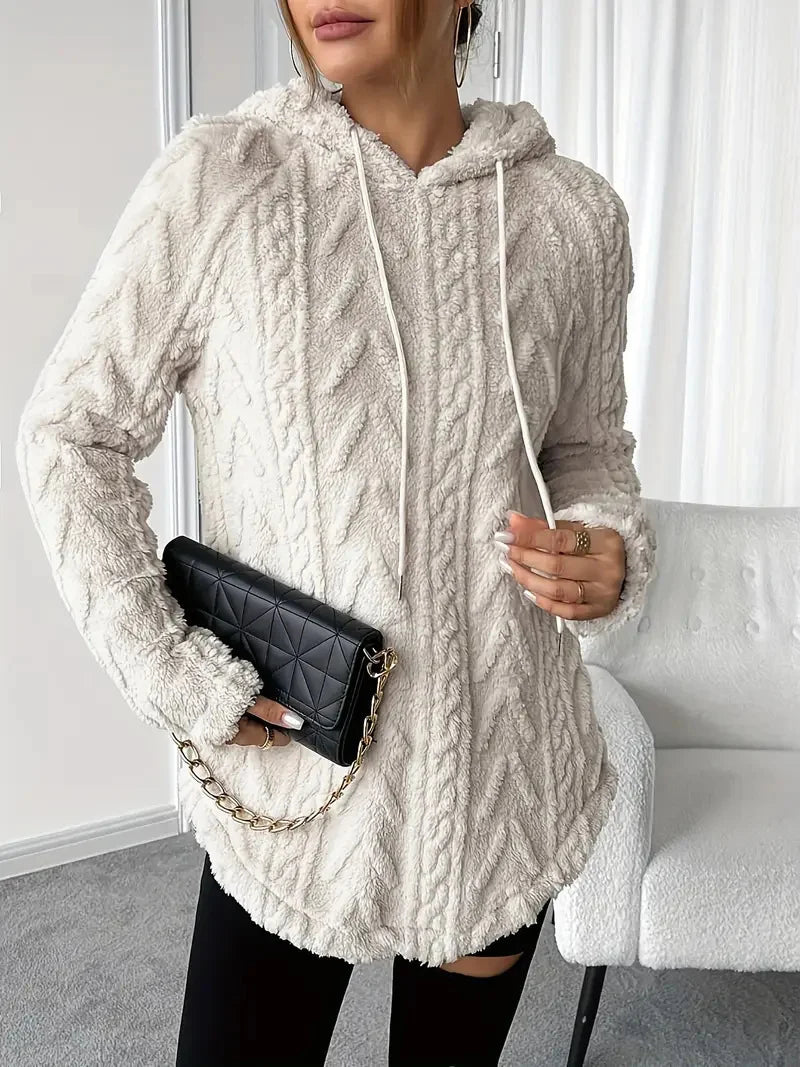 Casual Hoodie Męski - Ciepła i Wygodna Bluza z Kapturem na Zimę