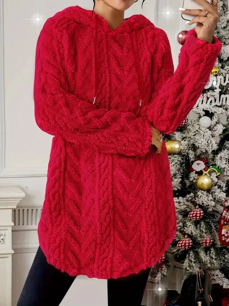 Casual Hoodie Męski - Ciepła i Wygodna Bluza z Kapturem na Zimę