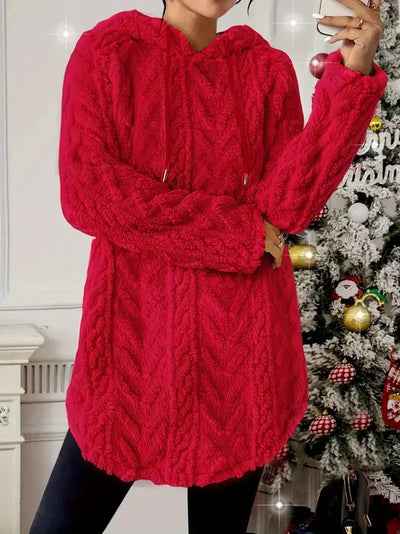 Casual Hoodie Męski - Ciepła i Wygodna Bluza z Kapturem na Zimę