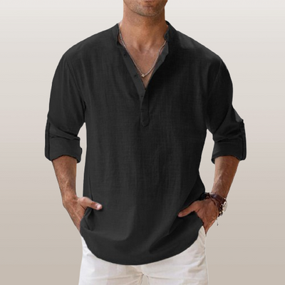 MANFRED™ | CHEMISE EN LIN À MANCHES LONGUES