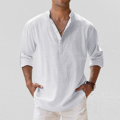 MANFRED™ | CHEMISE EN LIN À MANCHES LONGUES