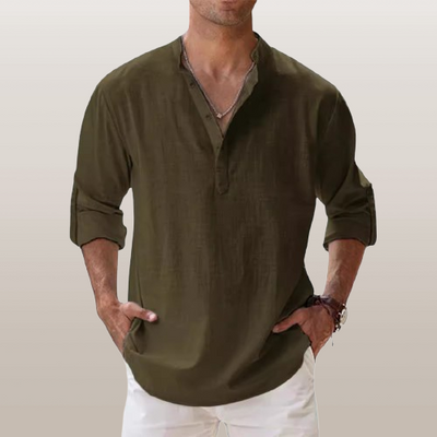 MANFRED™ | CHEMISE EN LIN À MANCHES LONGUES
