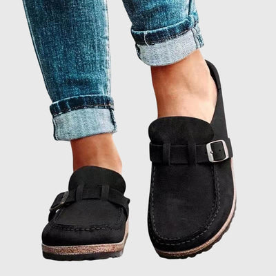 Stylowe drewniaki ortopedyczne buty