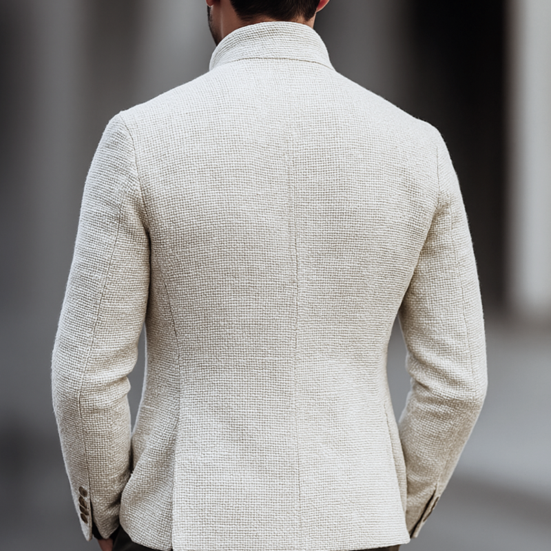 Męska Kurtka Tweed Klasyczna – Elegancja, Komfort i Styl