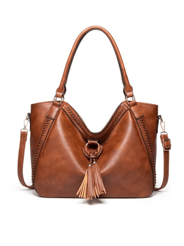 Elegancka skórzana torba tote