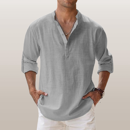 MANFRED™ | CHEMISE EN LIN À MANCHES LONGUES