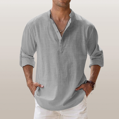 MANFRED™ | CHEMISE EN LIN À MANCHES LONGUES