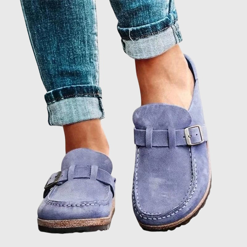 Stylowe drewniaki ortopedyczne buty