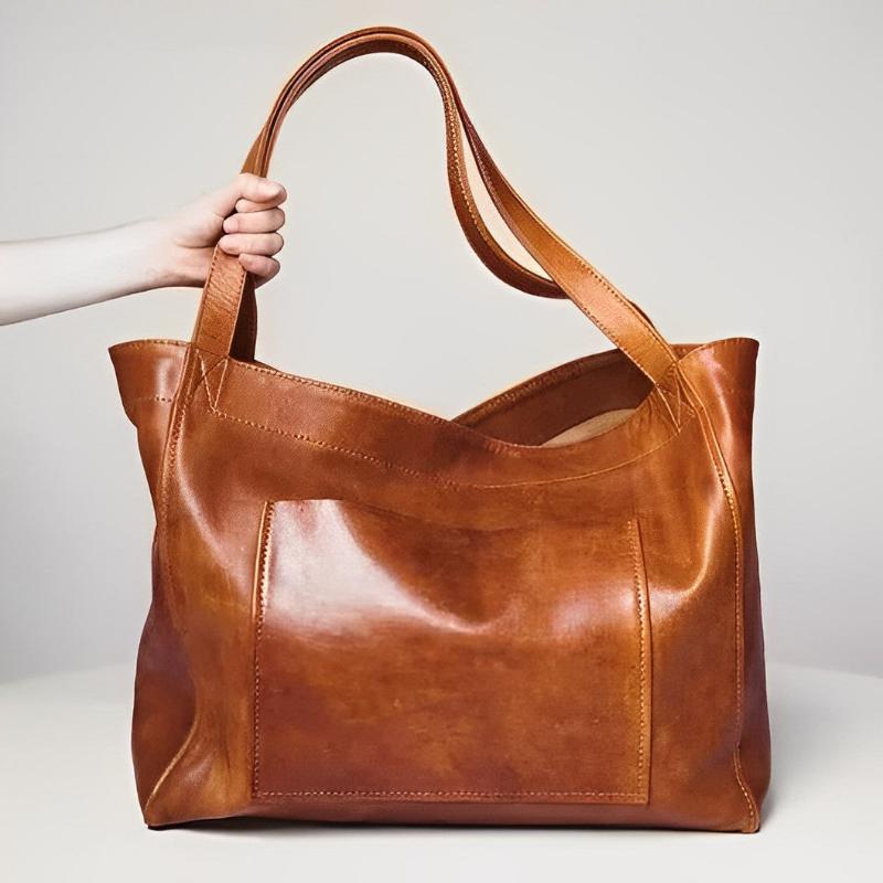 Elegancka retro torba skórzana
