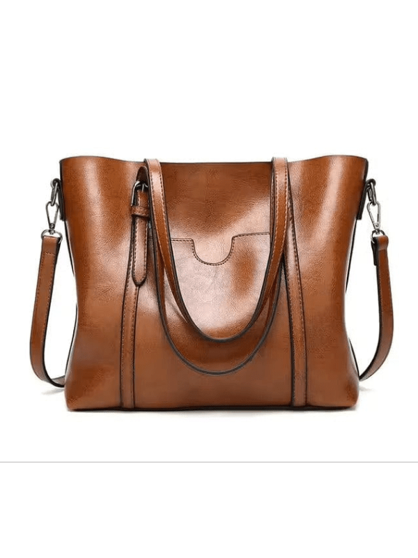 Elegancka skórzana torba na ramię