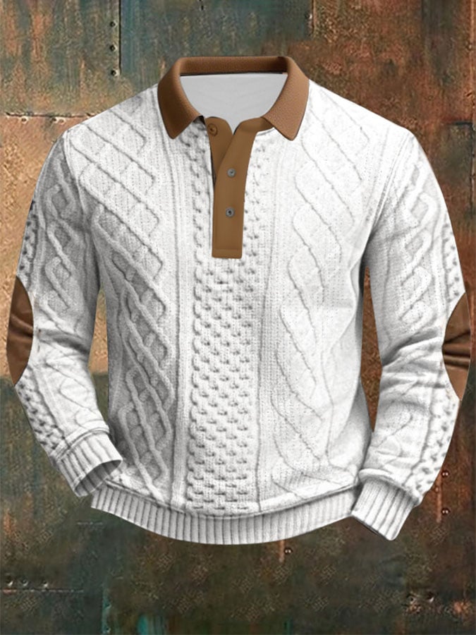 Elegancki sweter o luźnym kroju