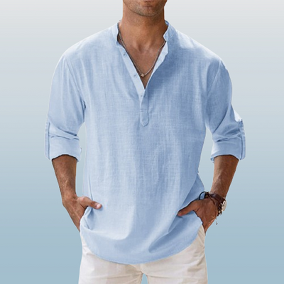 MANFRED™ | CHEMISE EN LIN À MANCHES LONGUES