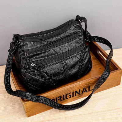 Elegancka torba ze skóry miękkiej