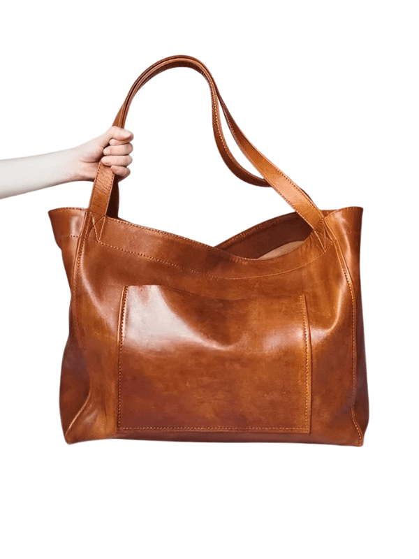 Elegancka retro torba skórzana