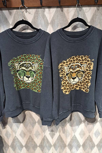 Bluza z Wzorem Lamparta dla Kobiet – Styl Komfortowy i Modny