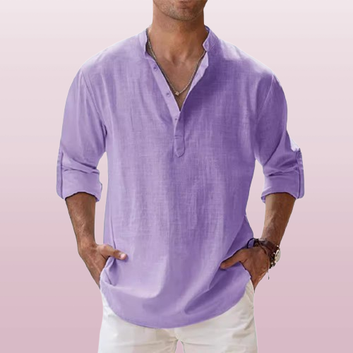 MANFRED™ | CHEMISE EN LIN À MANCHES LONGUES
