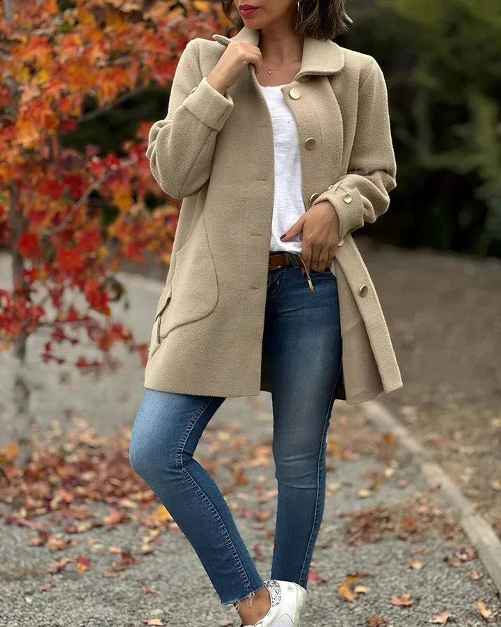 Kurtka Damska Jesień Casual Pikowana - Modna Chic