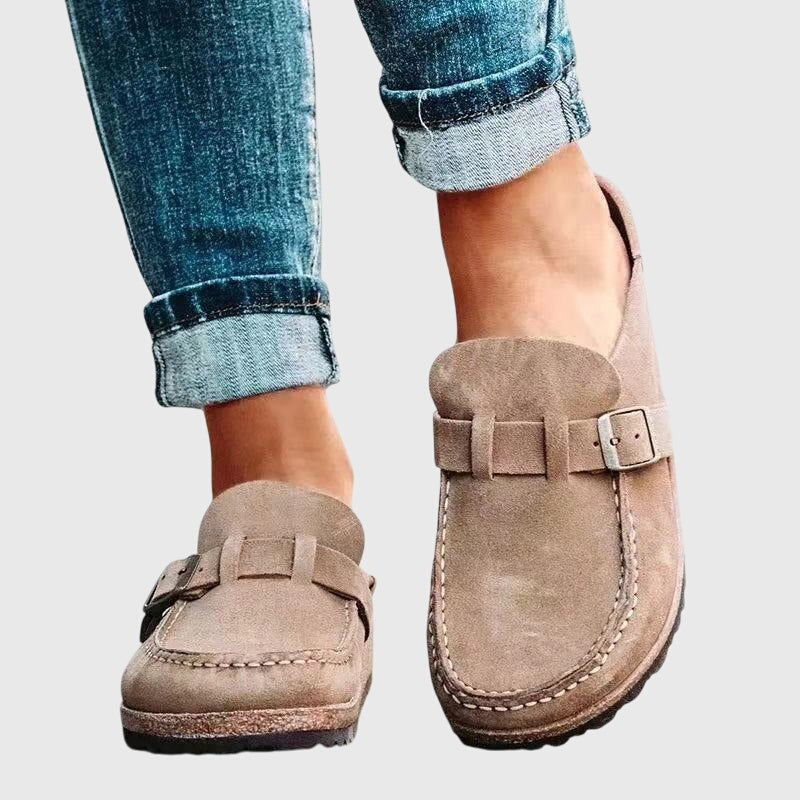 Stylowe drewniaki ortopedyczne buty