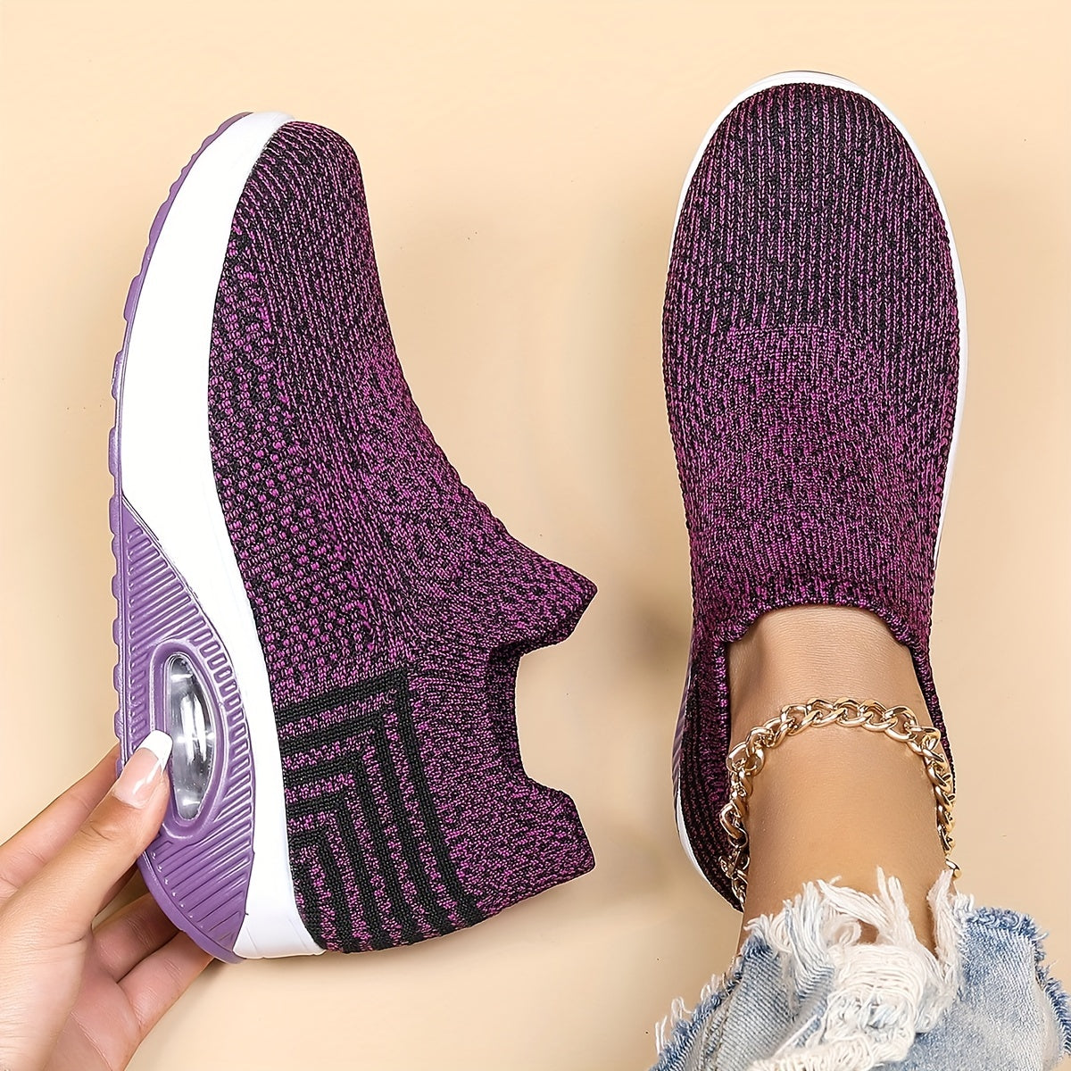 Nieformalne buty ortopedyczne z amortyzacją