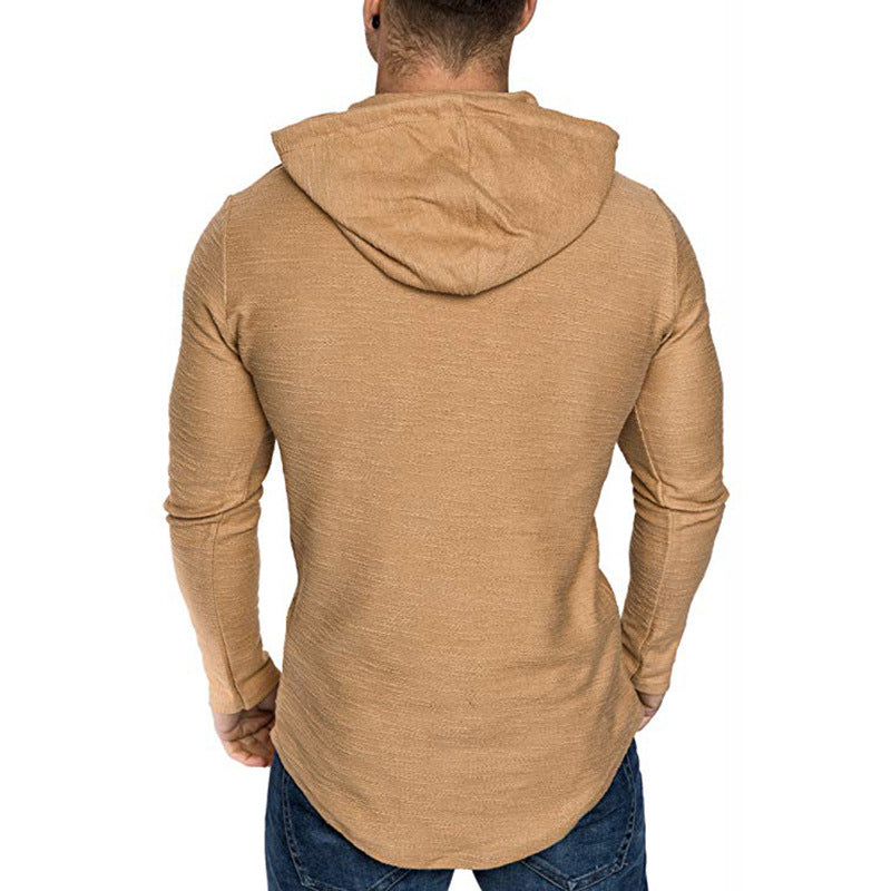 Lekka i Oddychająca Bluza z Kapturem dla Mężczyzn - Styl i Komfort