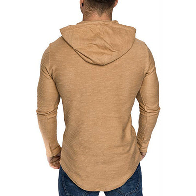 Lekka i Oddychająca Bluza z Kapturem dla Mężczyzn - Styl i Komfort