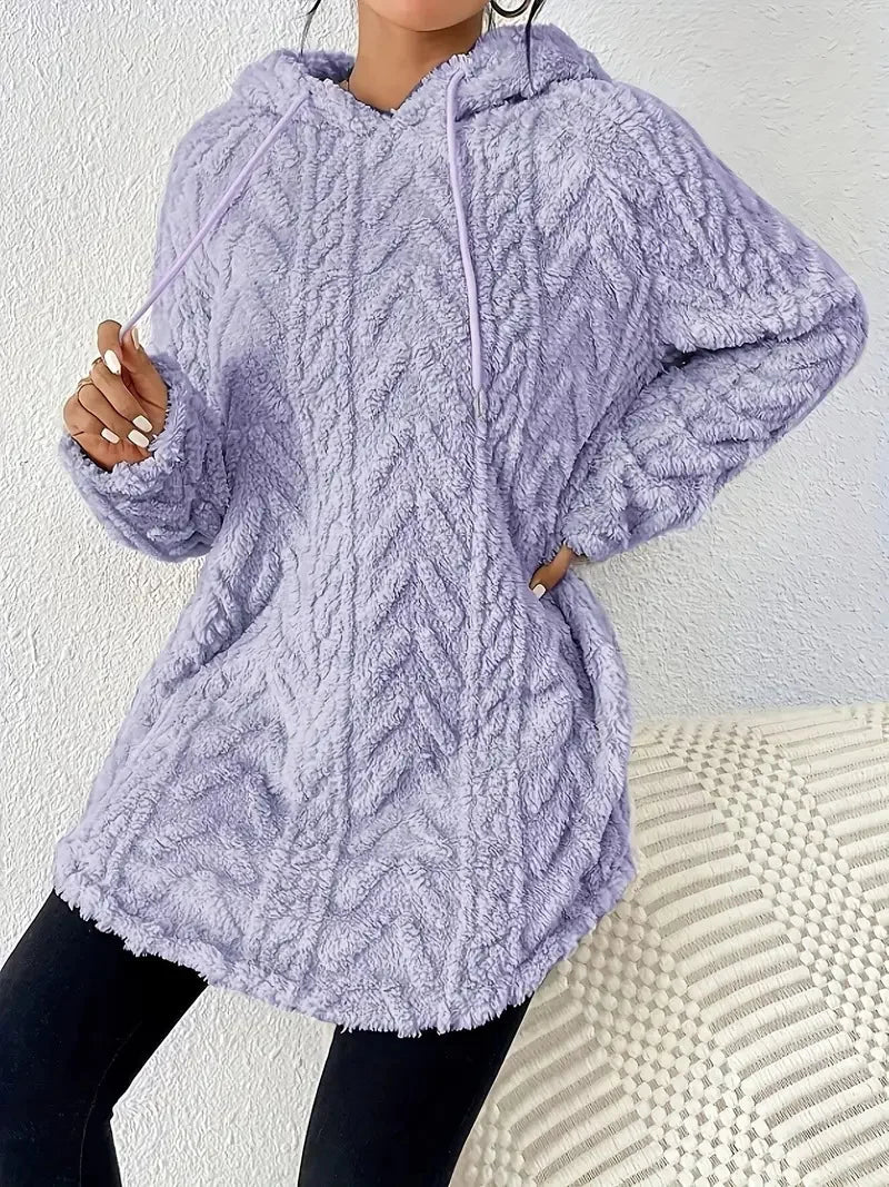 Casual Hoodie Męski - Ciepła i Wygodna Bluza z Kapturem na Zimę