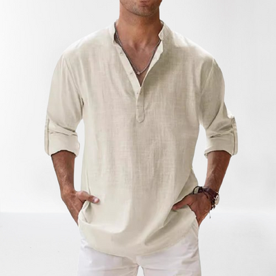 MANFRED™ | CHEMISE EN LIN À MANCHES LONGUES