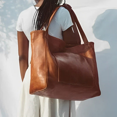 Elegancka retro torba skórzana
