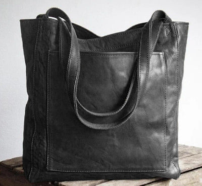 Klasyczna torba tote ze skóry