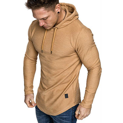 Lekka i Oddychająca Bluza z Kapturem dla Mężczyzn - Styl i Komfort