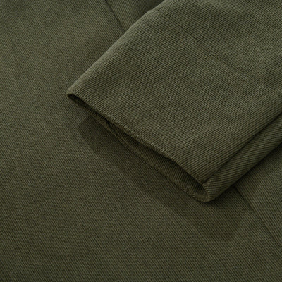 Krótki Męski Płaszcz z Aksamitnego Sznurowania Vintage - Elegancki i Nowoczesny Styl