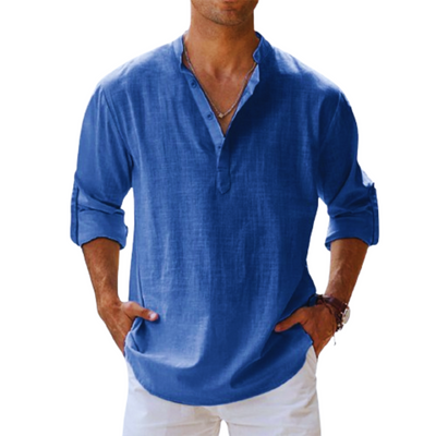 MANFRED™ | CHEMISE EN LIN À MANCHES LONGUES