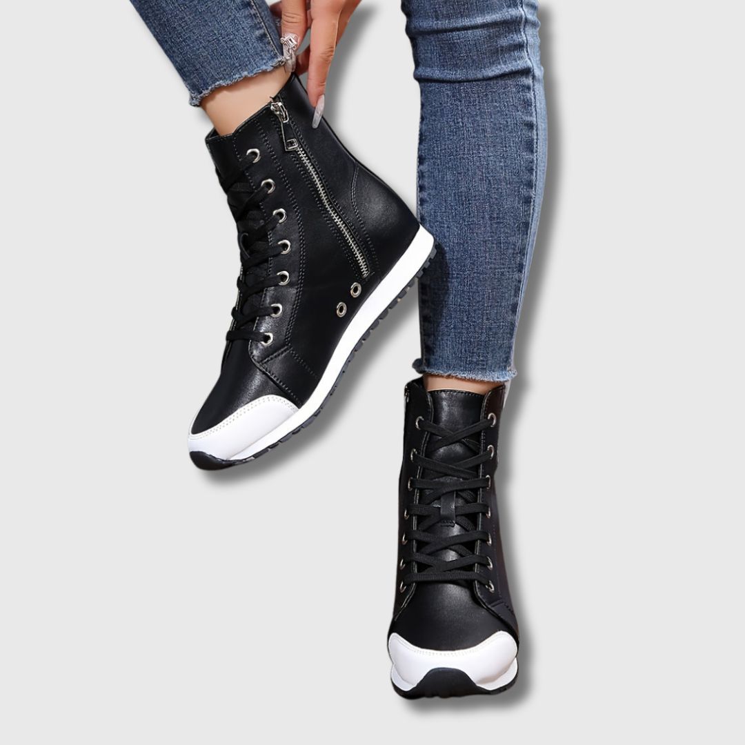 Wysokie trampki damskie – Wygodne i eleganckie sneakersy