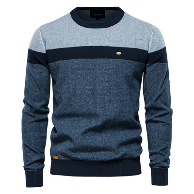 Nowoczesny i elegancki sweter bawełniany