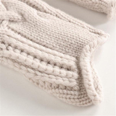 Stylowy luźny sweter z kaszmiru