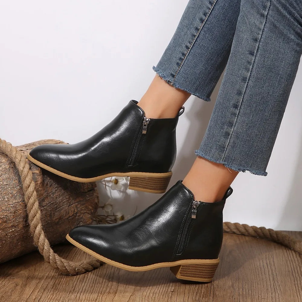 Wygodne ortopedyczne buty na kostkę