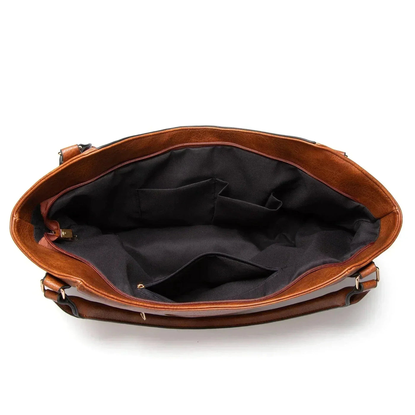 Elegancka skórzana torba tote