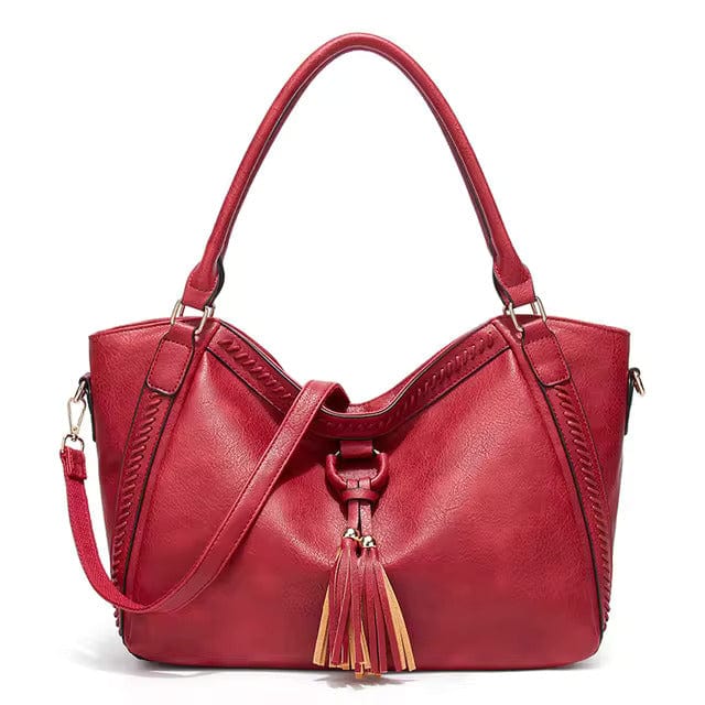 Elegancka skórzana torba tote