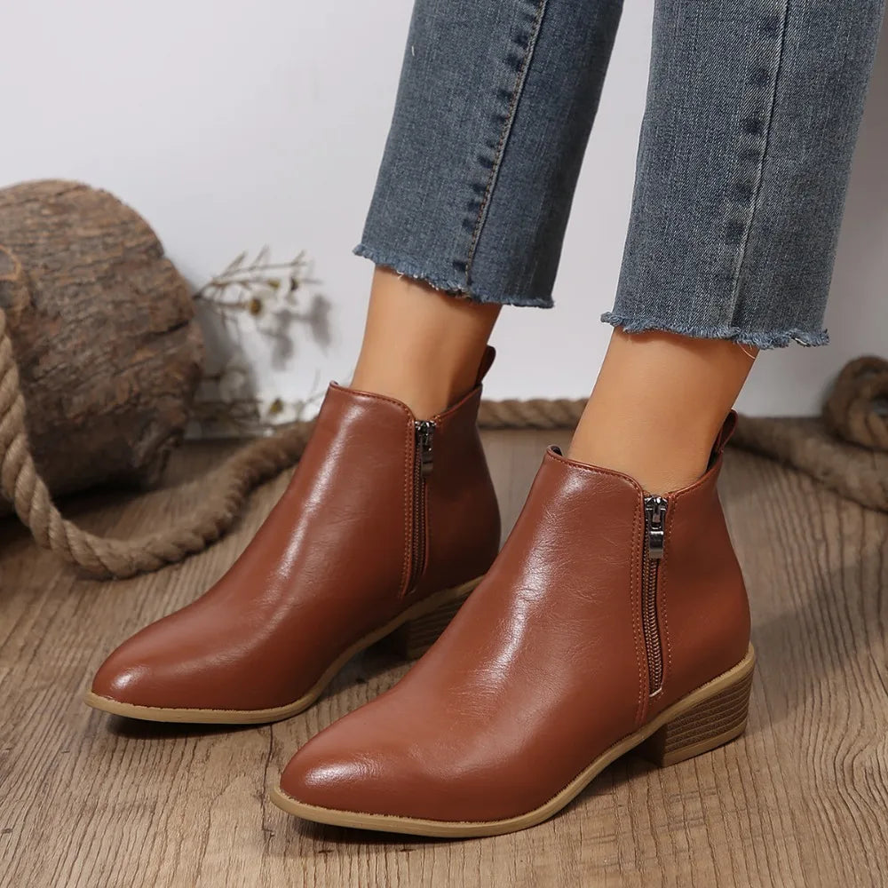 Wygodne ortopedyczne buty na kostkę