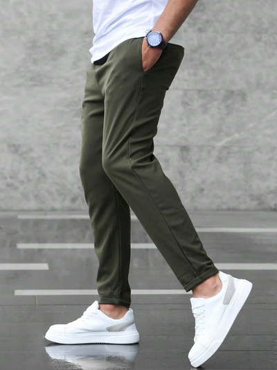 Gino™ - Pantalon stretch de luxe en qualité premium