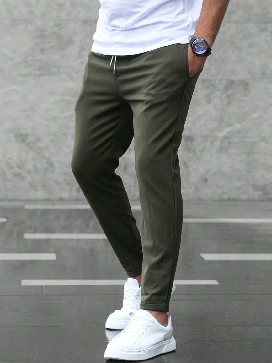 Gino™ - Pantalon stretch de luxe en qualité premium