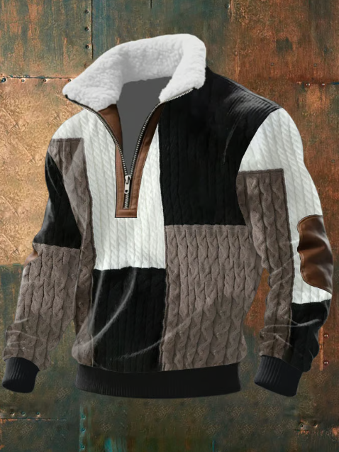 Wintage sweter w nowoczesnym stylu