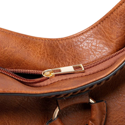 Elegancka skórzana torba tote