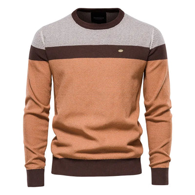 Nowoczesny i elegancki sweter bawełniany