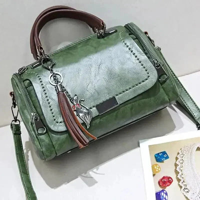 Elegancka torba na ramię z ekologicznej skóry