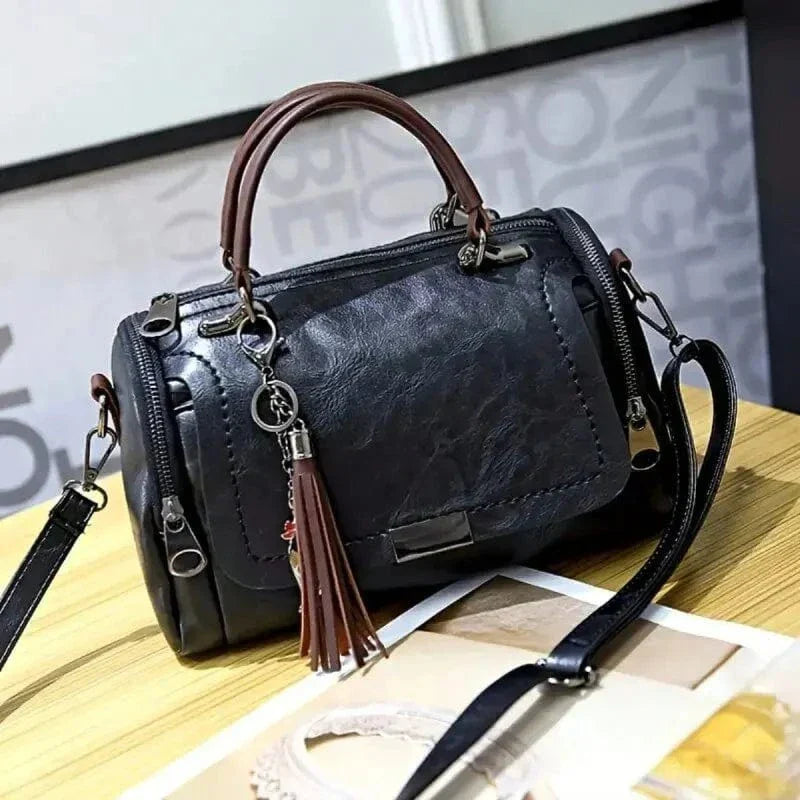 Elegancka torba na ramię z ekologicznej skóry