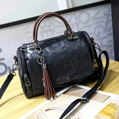 Elegancka torba na ramię z ekologicznej skóry