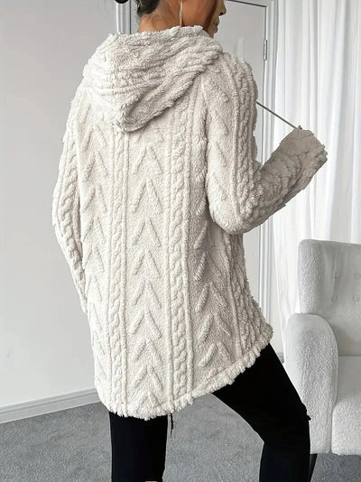 Casual Hoodie Męski - Ciepła i Wygodna Bluza z Kapturem na Zimę