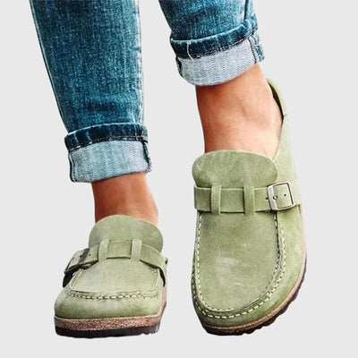 Stylowe drewniaki ortopedyczne buty